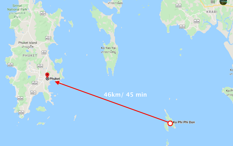 map-speedboat-koh-phi-phi-phuket